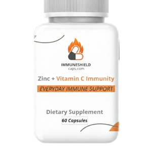 Zinc + Vitamin C Immunity (1 Bottle x 60 Capsules)