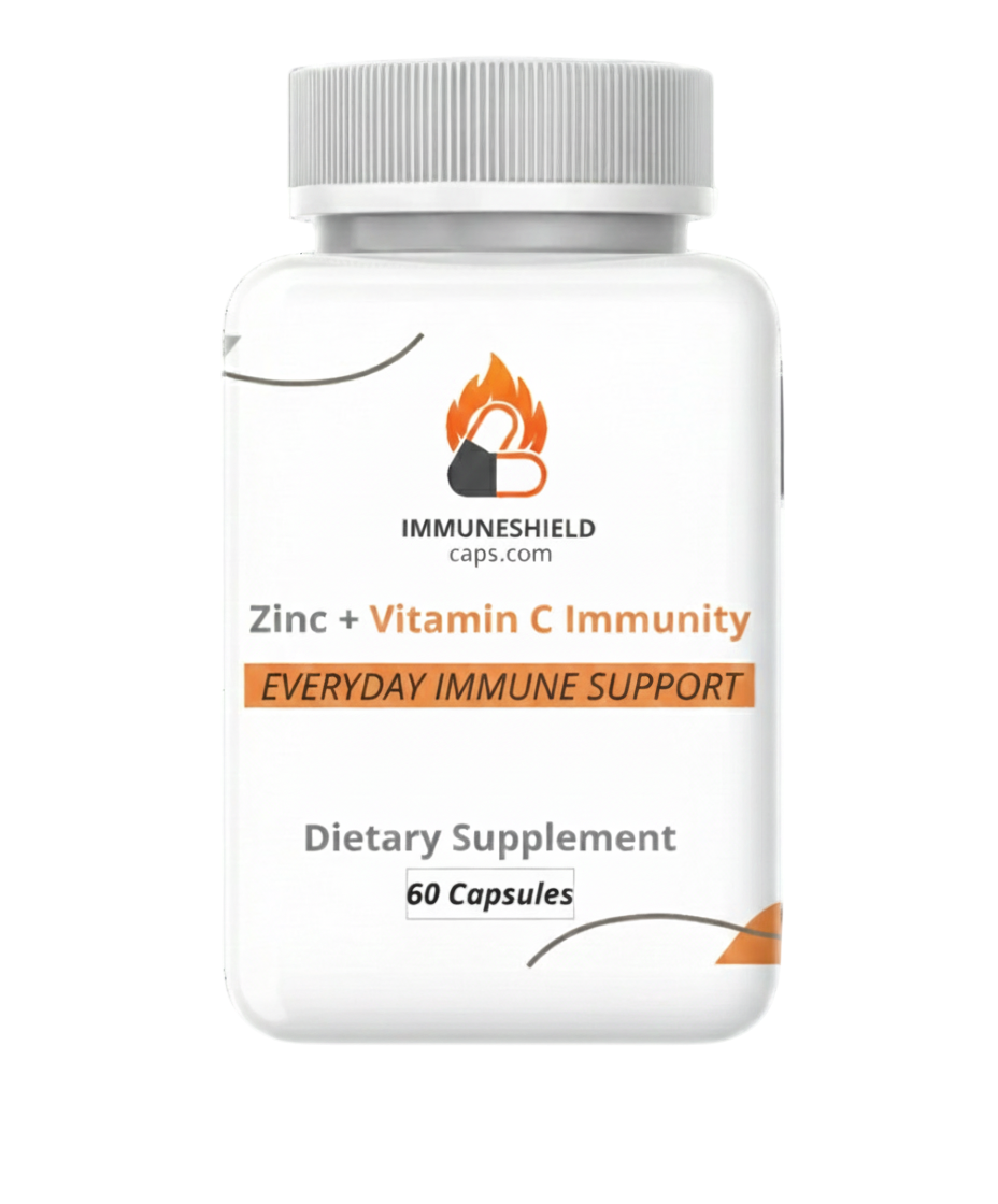 Zinc + Vitamin C Immunity (1 Bottle x 60 Capsules)