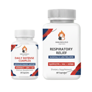 daily defense complex (30) respiratory relief (60)