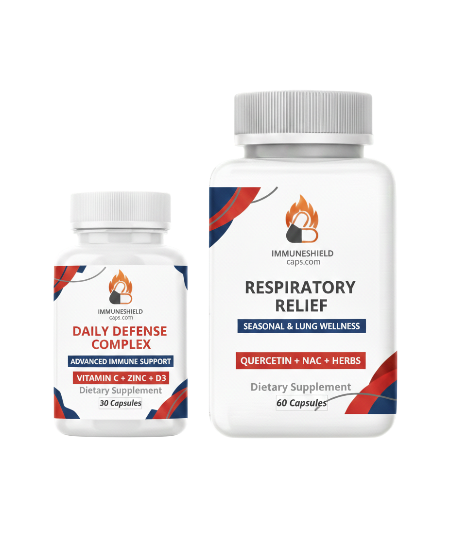 daily defense complex (30) respiratory relief (60)